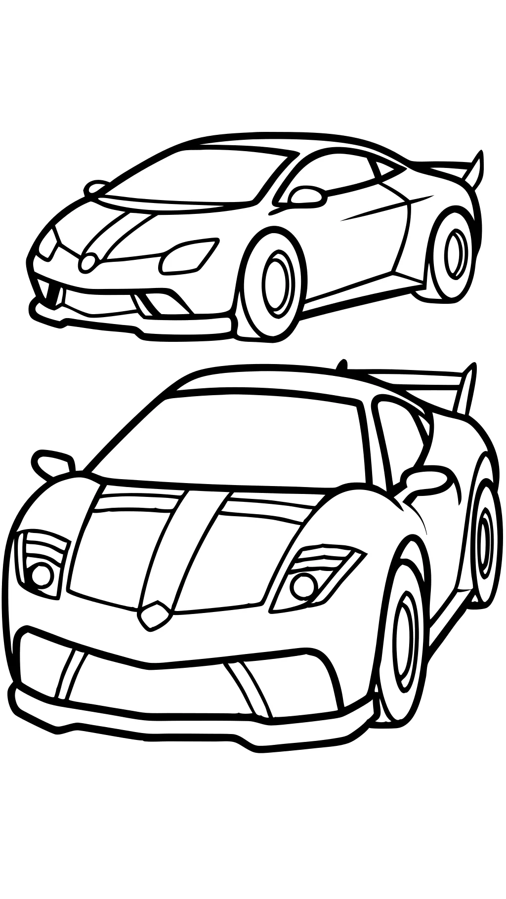 car coloring pages